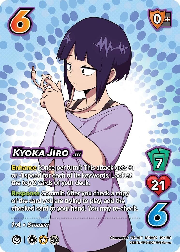 Image for Kyoka Jiro (Alternate Art) (UniVersus: My Hero Academia: Girl Power) (19/180) - UniVersus