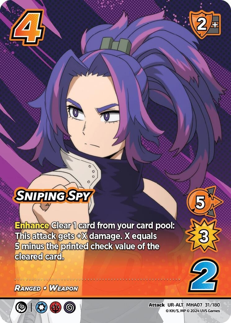 Image for Sniping Spy (Alternate Art) (UniVersus: My Hero Academia: Girl Power) (31/180) - UniVersus