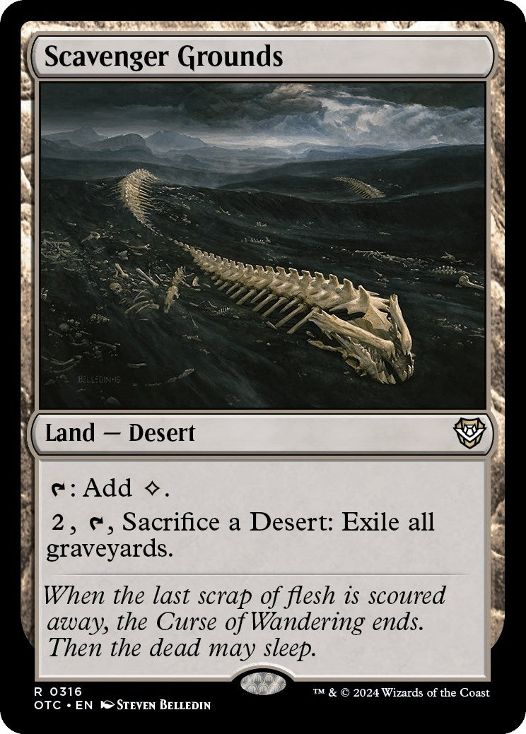 Image for Scavenger Grounds (Commander: Outlaws of Thunder Junction) (316) - Magic: The Gathering