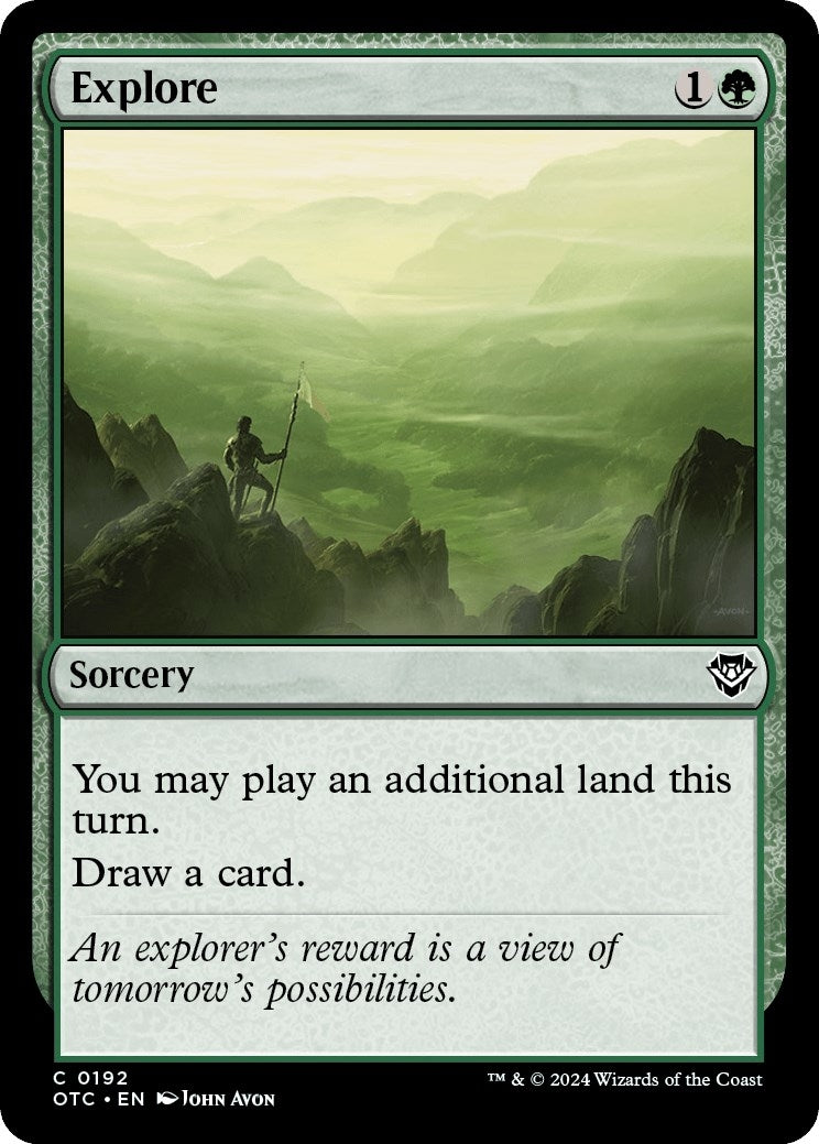 Image for Explore (Commander: Outlaws of Thunder Junction) (192) - Magic: The Gathering