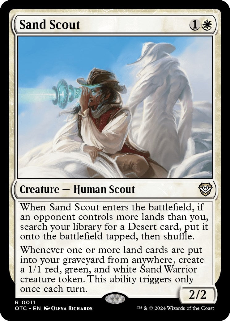 Image for Sand Scout (Commander: Outlaws of Thunder Junction) (11) - Magic: The Gathering