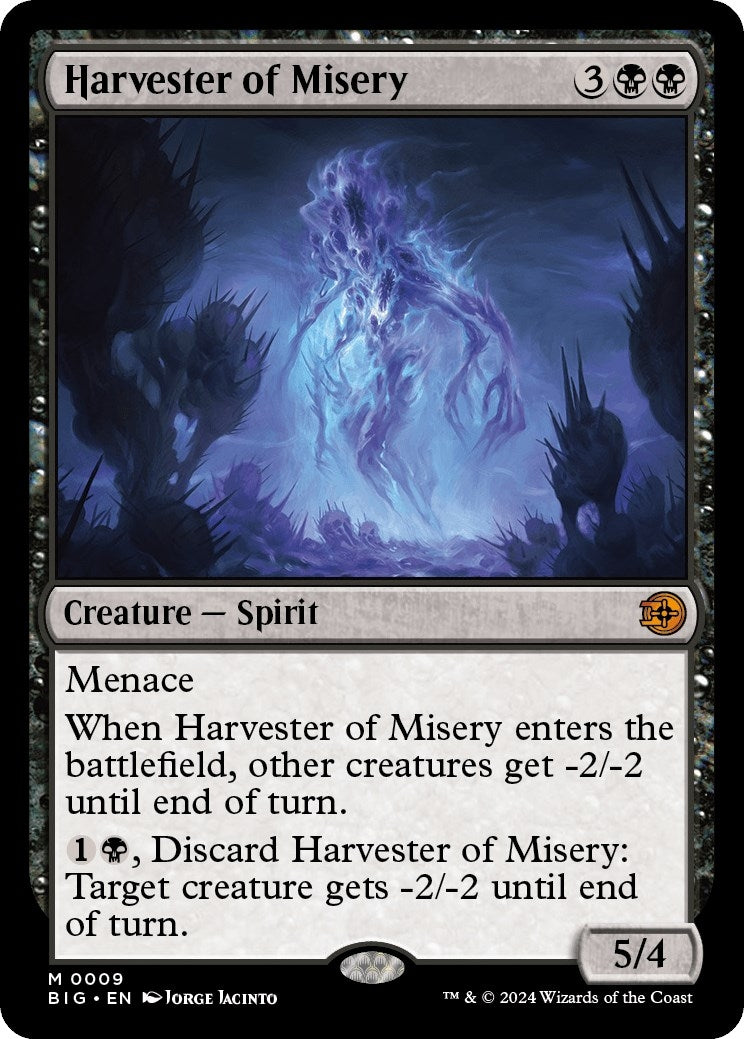 Image for Harvester of Misery (Outlaws of Thunder Junction: The Big Score) (9) - Magic: The Gathering