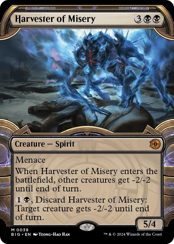Image for Harvester of Misery (Showcase) (Outlaws of Thunder Junction: The Big Score) (39) - Magic: The Gathering