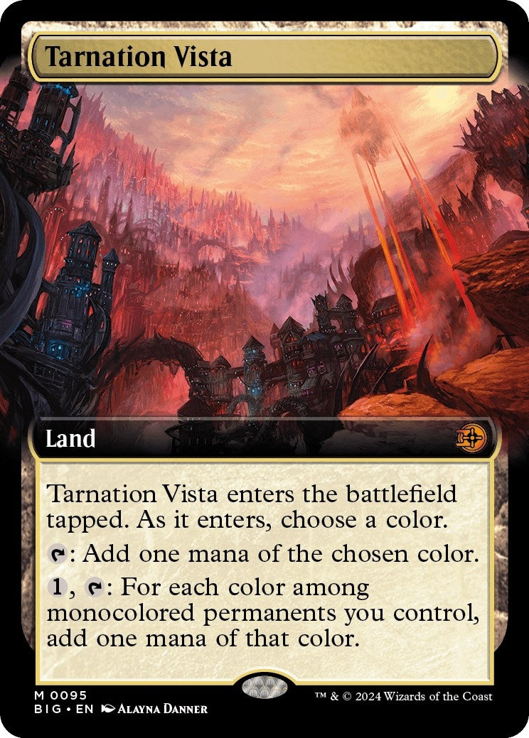Image for Tarnation Vista (Extended Art) (Outlaws of Thunder Junction: The Big Score) (95) - Magic: The Gathering