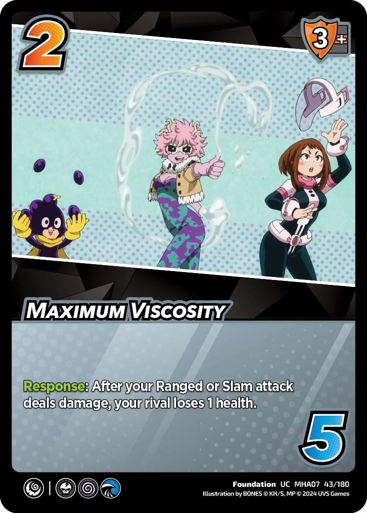 Image for Maximum Viscosity (UniVersus: My Hero Academia: Girl Power) (43/180) - UniVersus