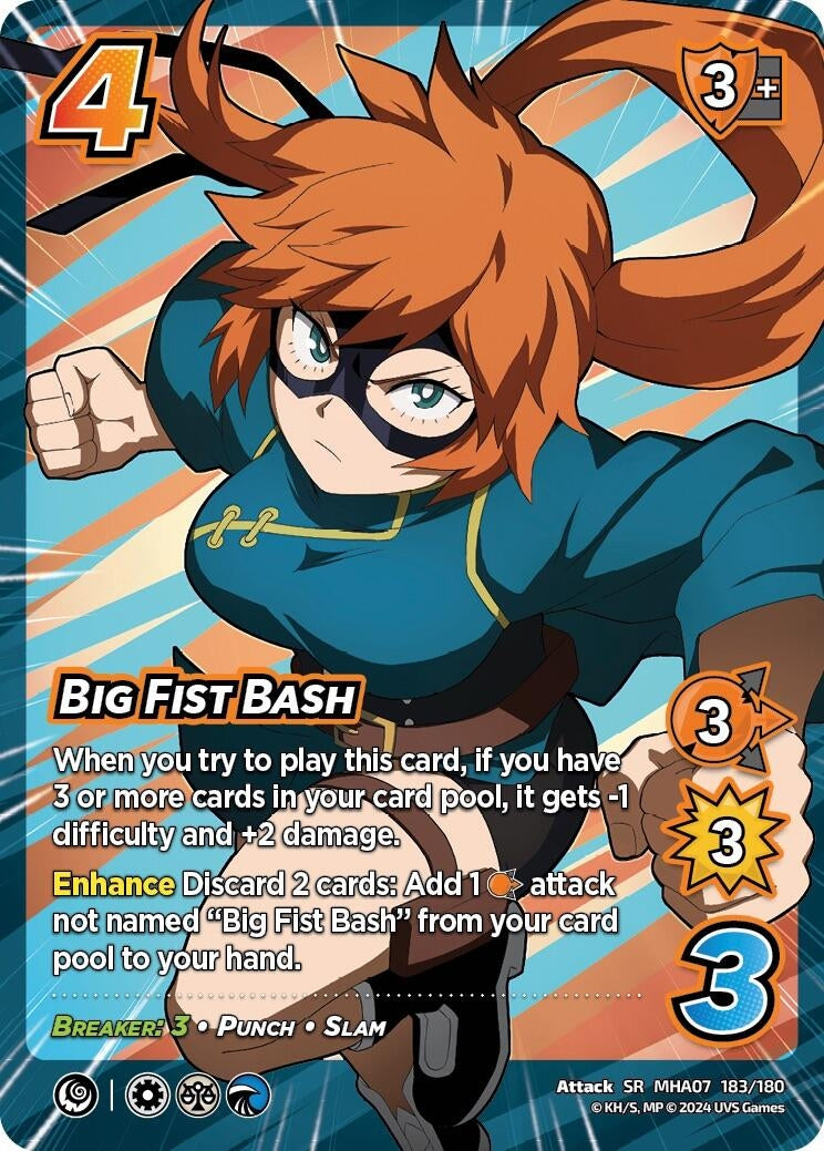 Image for Big Fist Bash (UniVersus: My Hero Academia: Girl Power) (183/180) - UniVersus