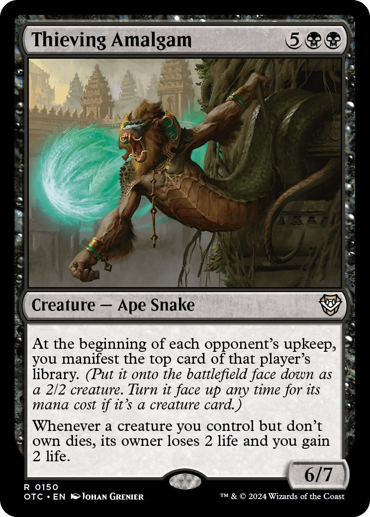Image for Thieving Amalgam (Commander: Outlaws of Thunder Junction) (150) - Magic: The Gathering