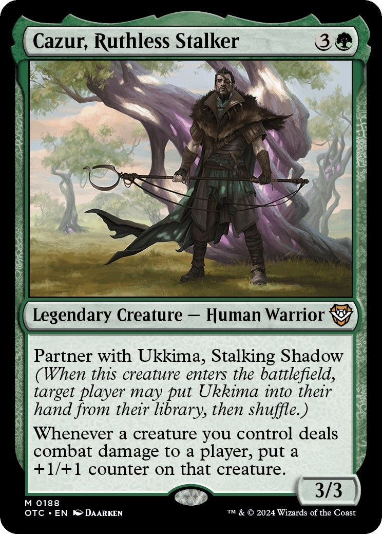 Image for Cazur, Ruthless Stalker (Commander: Outlaws of Thunder Junction) (188) - Magic: The Gathering