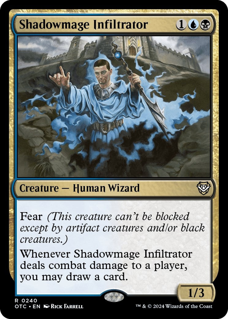Image for Shadowmage Infiltrator (Commander: Outlaws of Thunder Junction) (240) - Magic: The Gathering