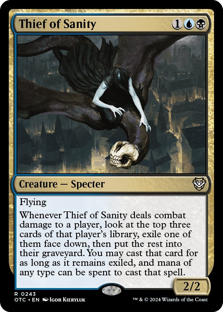 Image for Thief of Sanity (Commander: Outlaws of Thunder Junction) (243) - Magic: The Gathering