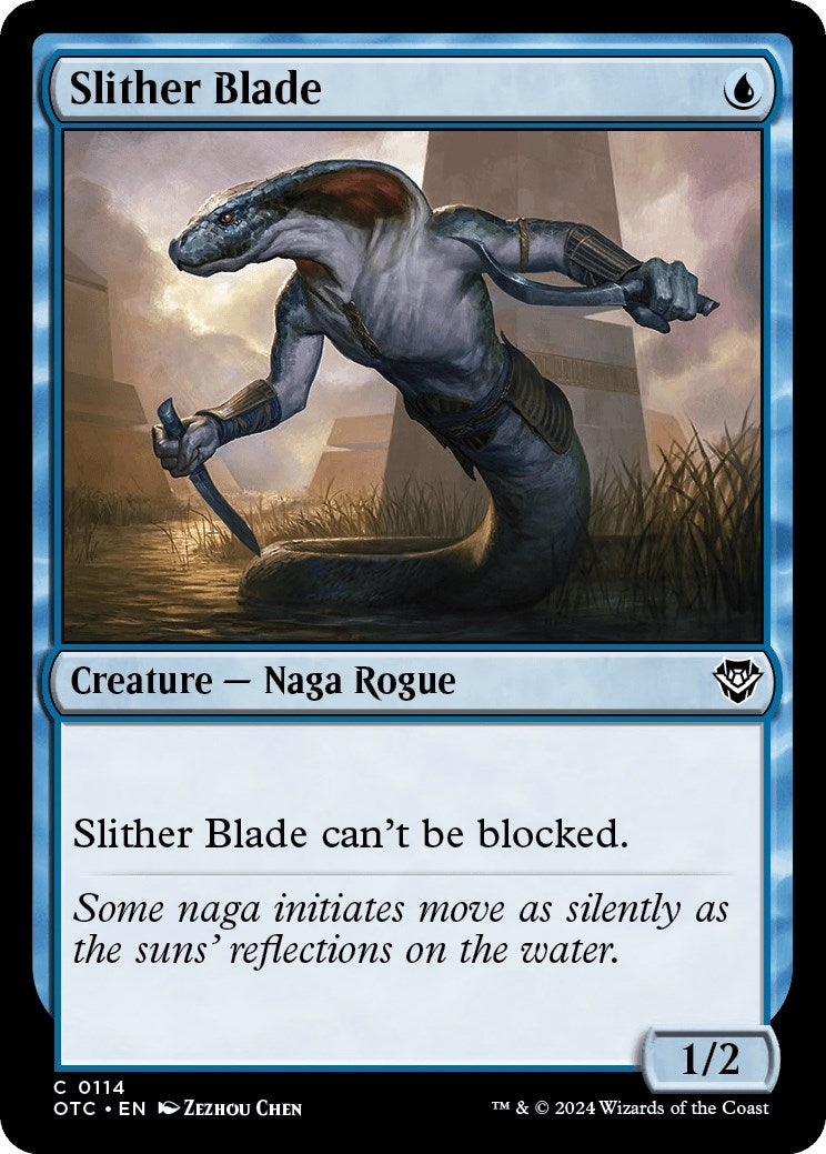 Image for Slither Blade (Commander: Outlaws of Thunder Junction) (114) - Magic: The Gathering
