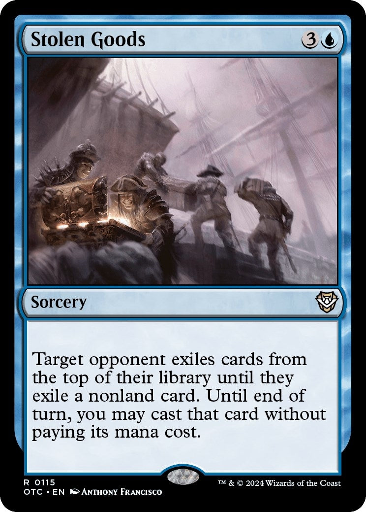 Image for Stolen Goods (Commander: Outlaws of Thunder Junction) (115) - Magic: The Gathering