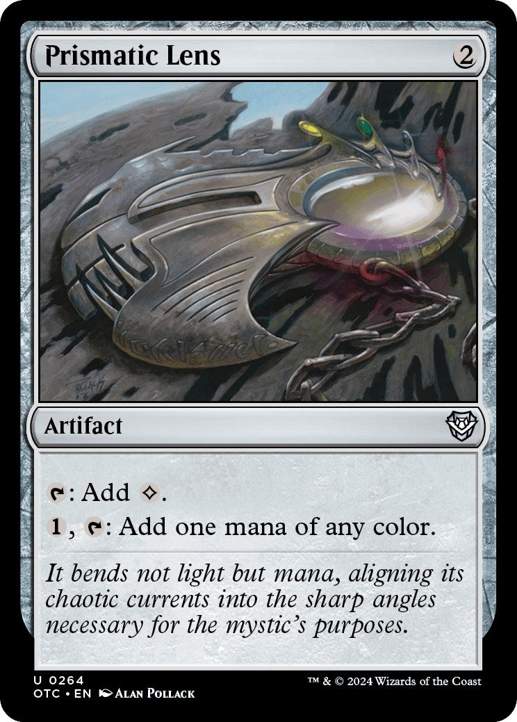 Image for Prismatic Lens (Commander: Outlaws of Thunder Junction) (264) - Magic: The Gathering