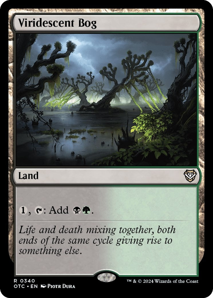 Image for Viridescent Bog (Commander: Outlaws of Thunder Junction) (340) - Magic: The Gathering