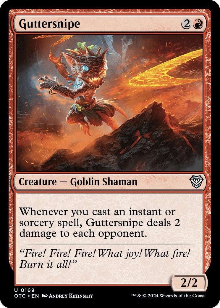 Image for Guttersnipe (Commander: Outlaws of Thunder Junction) (169) - Magic: The Gathering