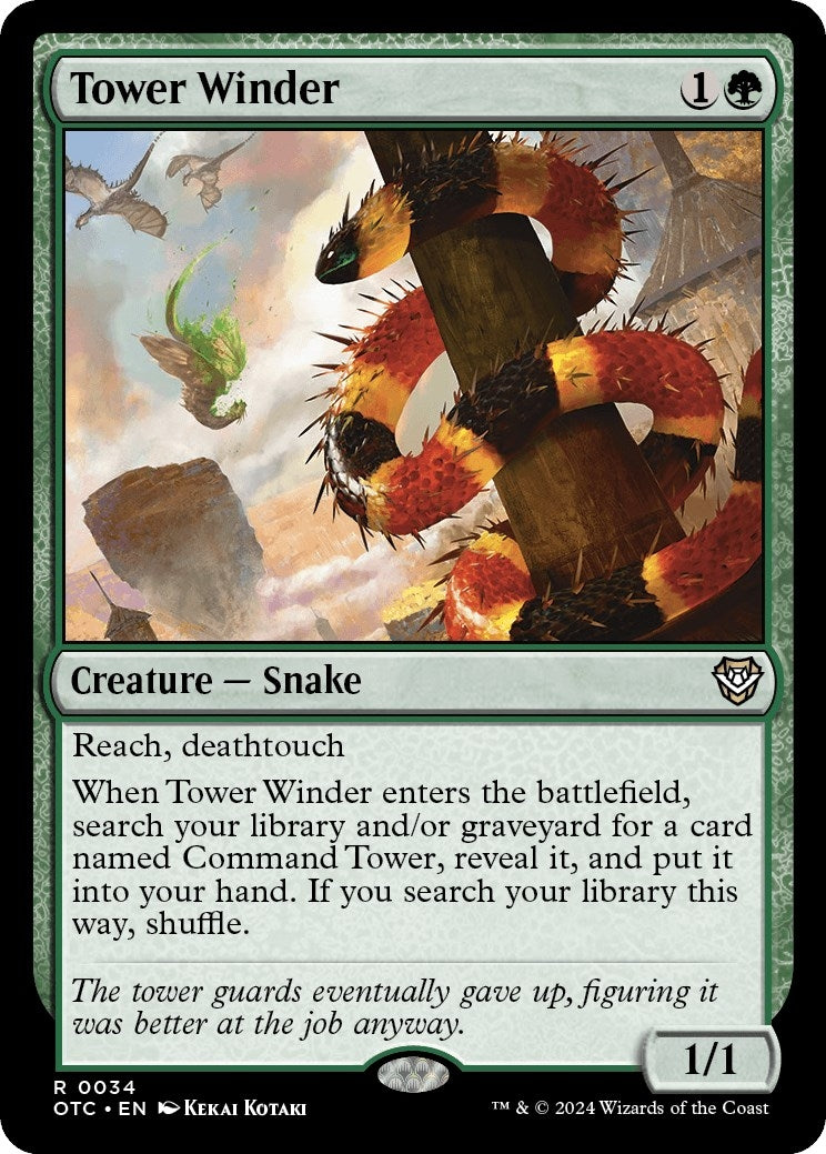 Image for Tower Winder (Commander: Outlaws of Thunder Junction) (34) - Magic: The Gathering