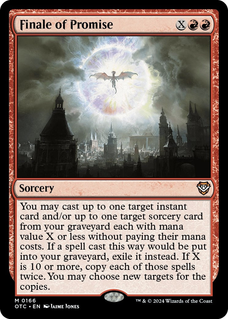 Image for Finale of Promise (Commander: Outlaws of Thunder Junction) (166) - Magic: The Gathering