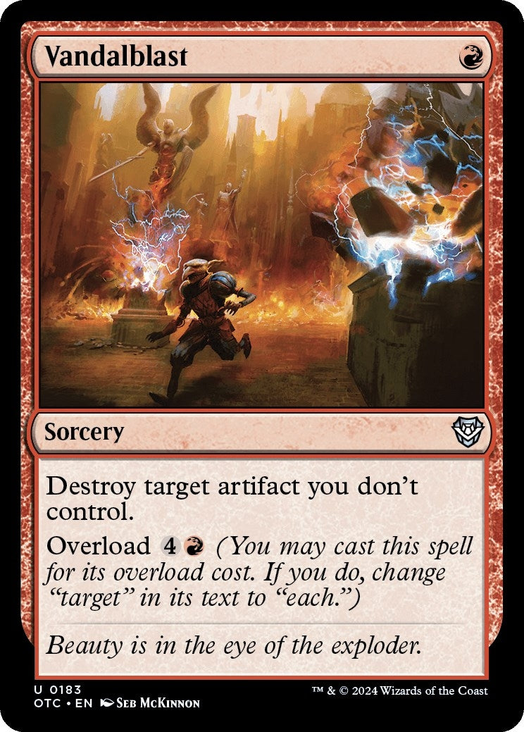 Image for Vandalblast (Commander: Outlaws of Thunder Junction) (183) - Magic: The Gathering