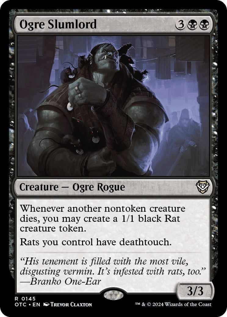Image for Ogre Slumlord (Commander: Outlaws of Thunder Junction) (145) - Magic: The Gathering