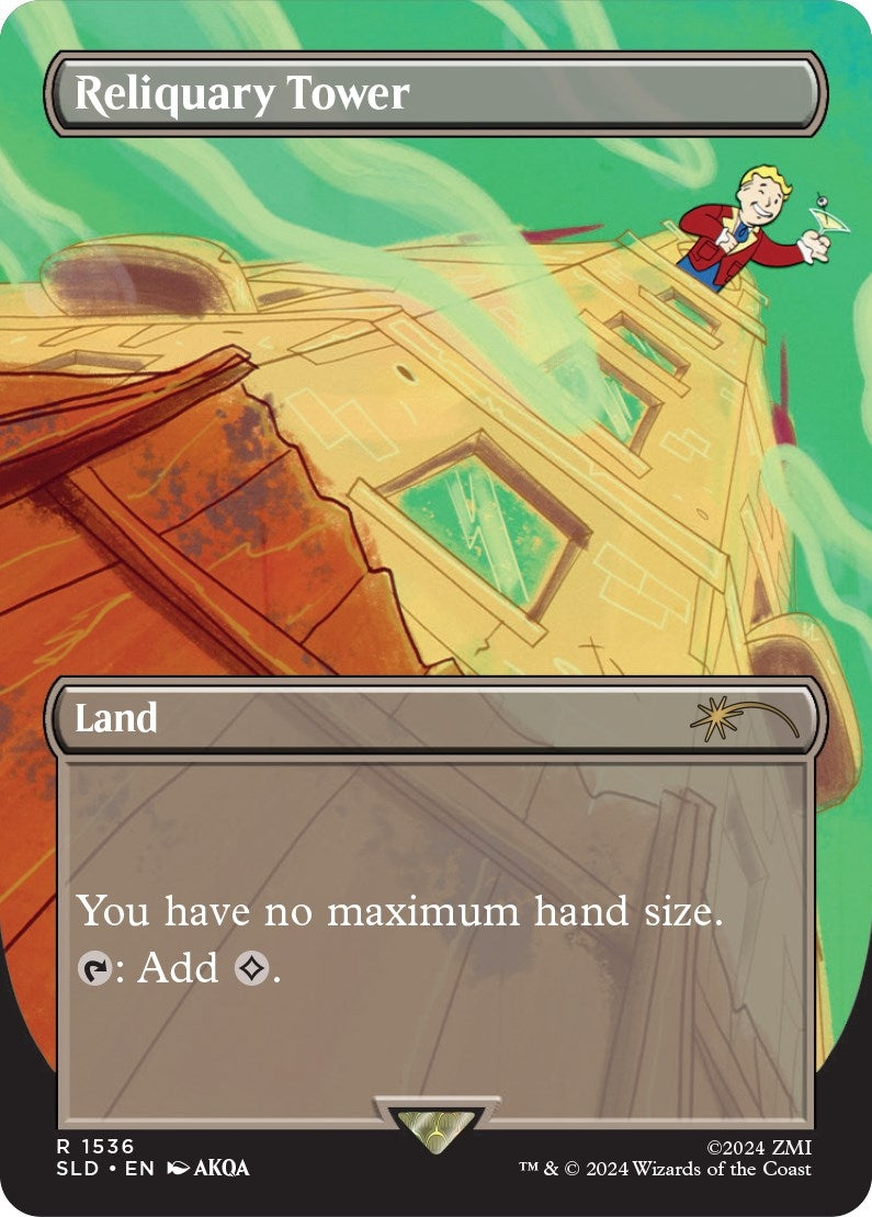 Image for Reliquary Tower (1536) (Secret Lair Drop Series) (1536) - Magic: The Gathering