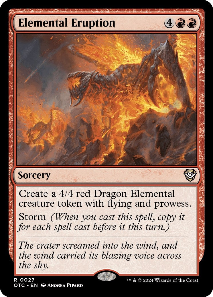 Image for Elemental Eruption (Commander: Outlaws of Thunder Junction) (27) - Magic: The Gathering