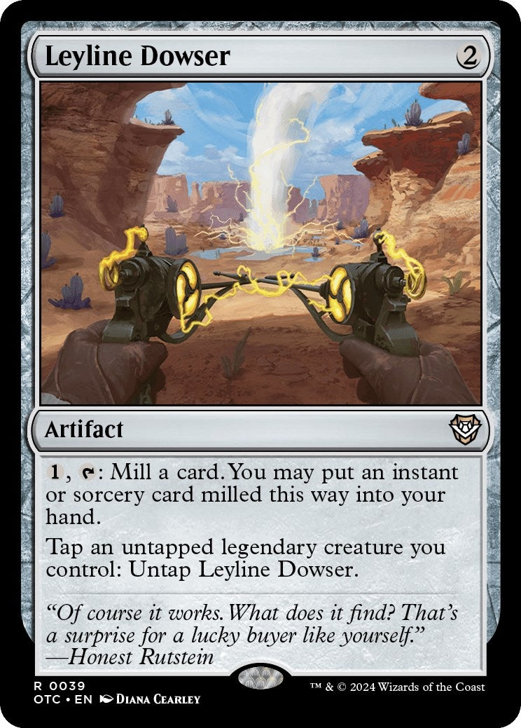 Image for Leyline Dowser (Commander: Outlaws of Thunder Junction) (39) - Magic: The Gathering