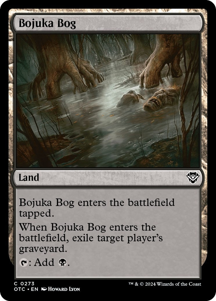 Image for Bojuka Bog (Commander: Outlaws of Thunder Junction) (273) - Magic: The Gathering