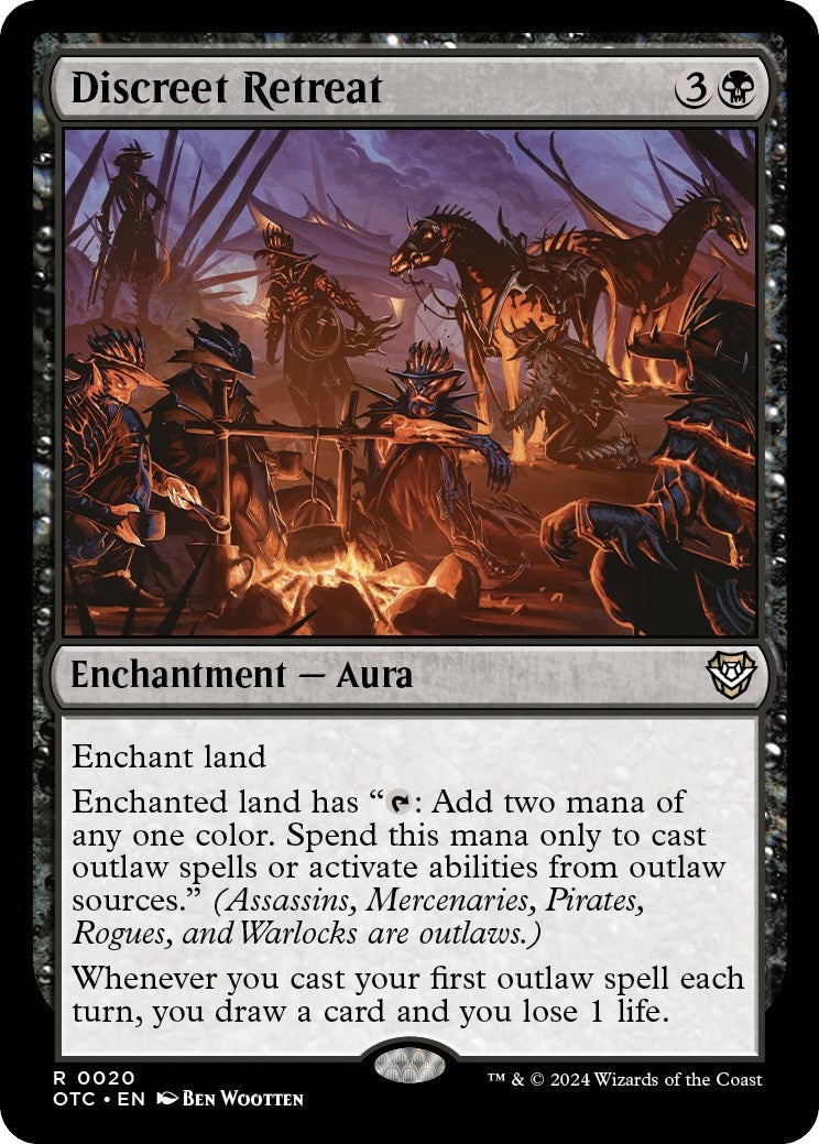 Image for Discreet Retreat (Commander: Outlaws of Thunder Junction) (20) - Magic: The Gathering