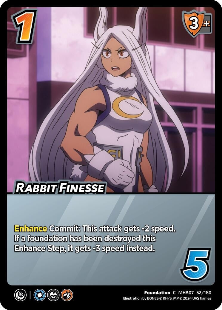 Image for Rabbit Finesse (UniVersus: My Hero Academia: Girl Power) (52/180) - UniVersus