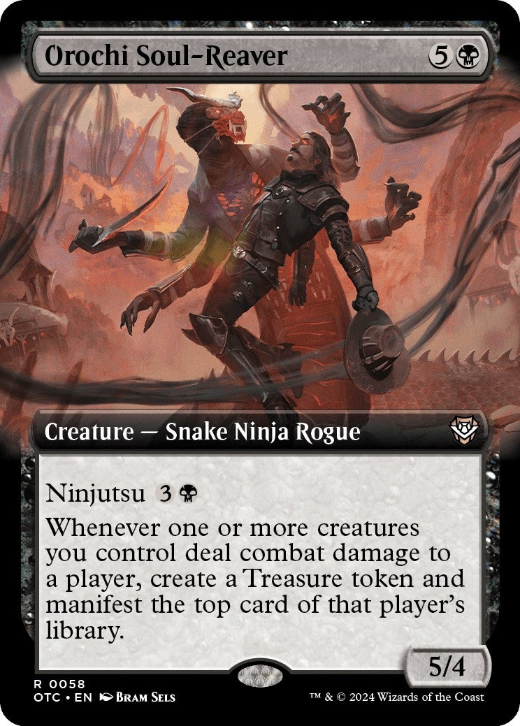 Image for Orochi Soul-Reaver (Extended Art) (Commander: Outlaws of Thunder Junction) (58) - Magic: The Gathering