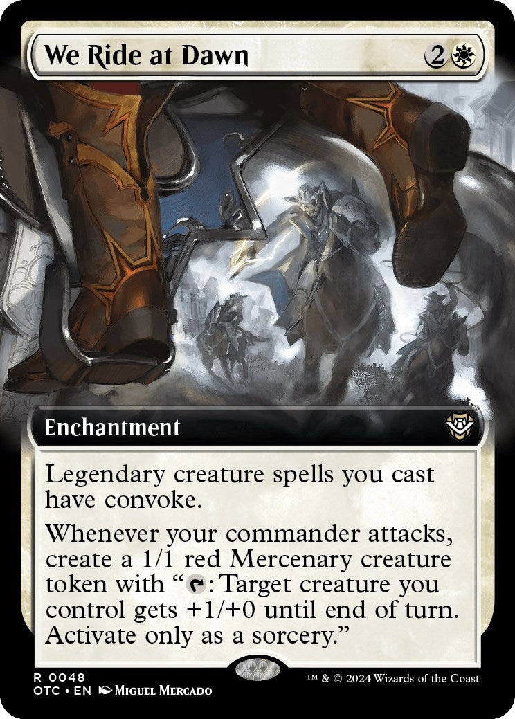 Image for We Ride at Dawn (Extended Art) (Commander: Outlaws of Thunder Junction) (48) - Magic: The Gathering