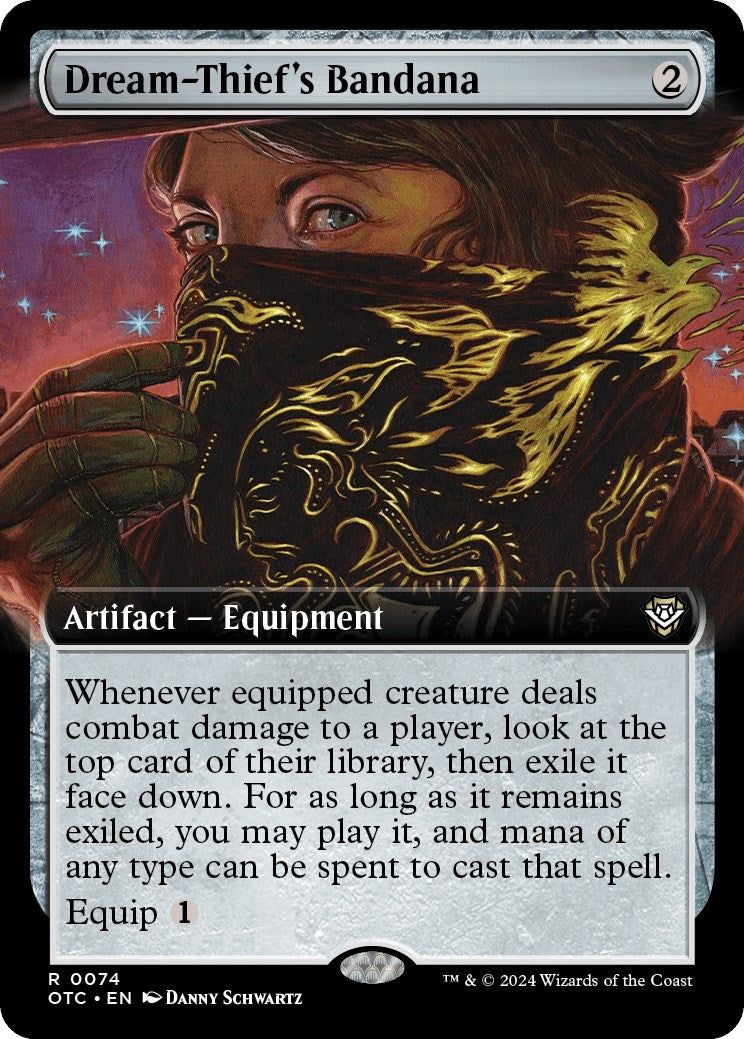 Image for Dream-Thief's Bandana (Extended Art) (Commander: Outlaws of Thunder Junction) (74) - Magic: The Gathering