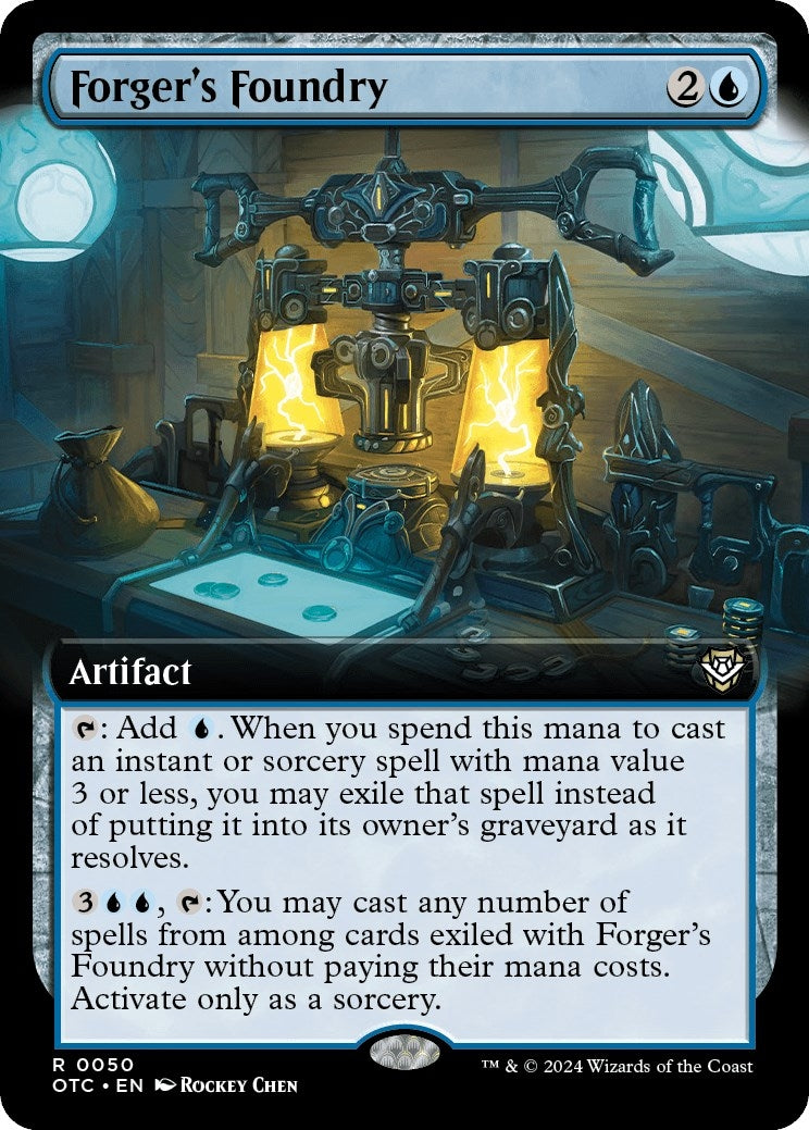 Image for Forger's Foundry (Extended Art) (Commander: Outlaws of Thunder Junction) (50) - Magic: The Gathering