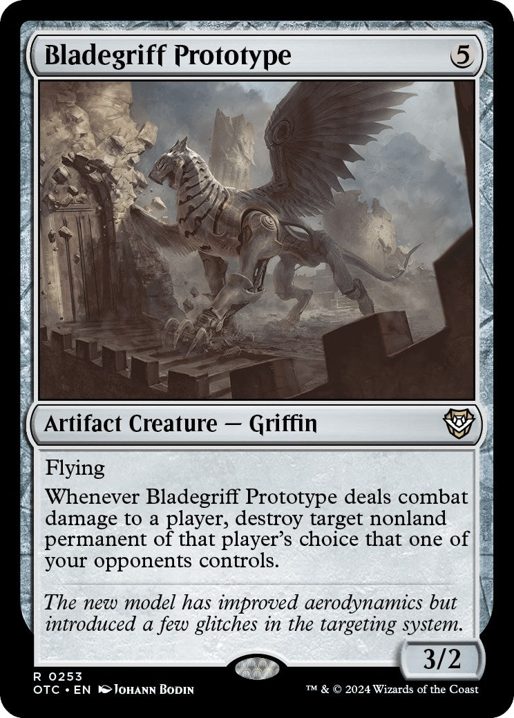 Image for Bladegriff Prototype (Commander: Outlaws of Thunder Junction) (253) - Magic: The Gathering