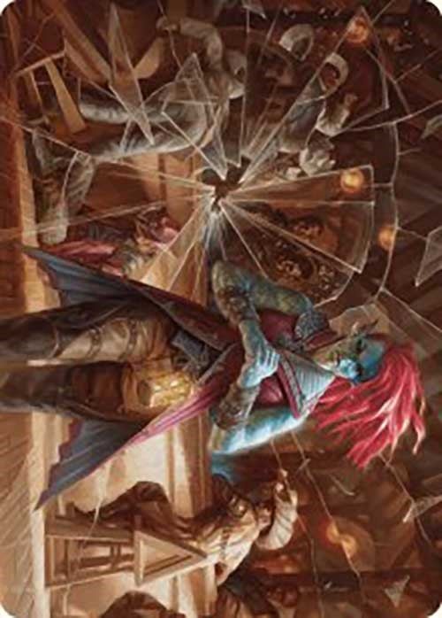 Image for Obeka, Splitter of Seconds Art Card (Art Series: Outlaws of Thunder Junction) (28) - Magic: The Gathering