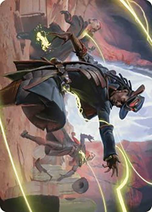 Image for Lilah, Undefeated Slickshot Art Card (Art Series: Outlaws of Thunder Junction) (26) - Magic: The Gathering