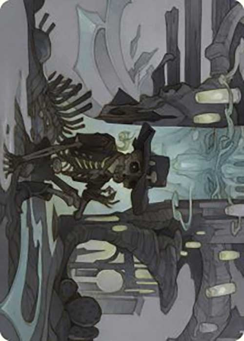 Image for Tinybones Joins Up Art Card (Art Series: Outlaws of Thunder Junction) (9) - Magic: The Gathering