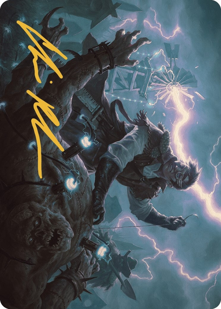 Image for Geralf, the Fleshwright Art Card (Gold-Stamped Signature) (Art Series: Outlaws of Thunder Junction) (5) - Magic: The Gathering