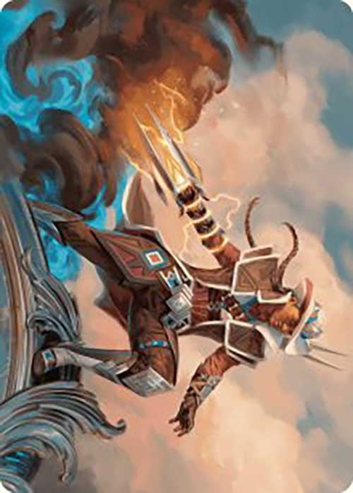 Image for Annie Flash, the Veteran Art Card (Art Series: Outlaws of Thunder Junction) (17) - Magic: The Gathering