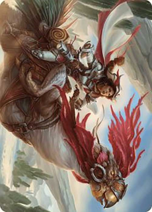 Image for Frontier Seeker Art Card (Art Series: Outlaws of Thunder Junction) (2) - Magic: The Gathering