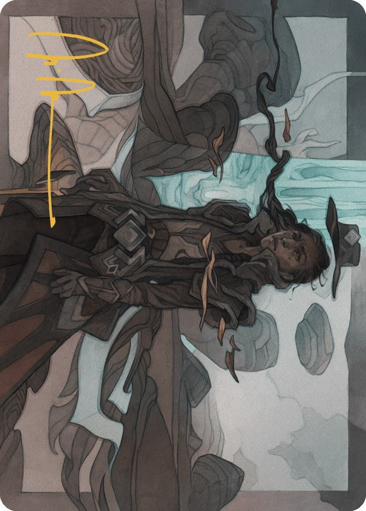 Image for Annie Joins Up Art Card (Gold-Stamped Signature) (Art Series: Outlaws of Thunder Junction) (18) - Magic: The Gathering