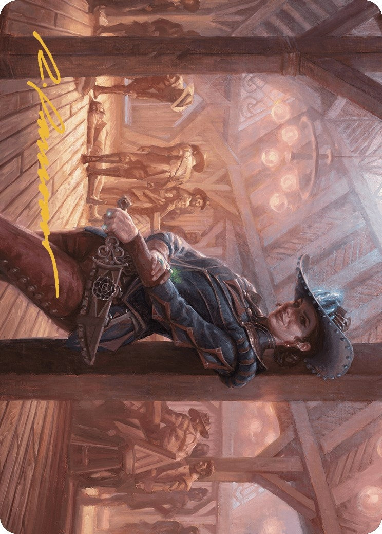 Image for Marchesa, Dealer of Death Art Card (Gold-Stamped Signature) (Art Series: Outlaws of Thunder Junction) (27) - Magic: The Gathering