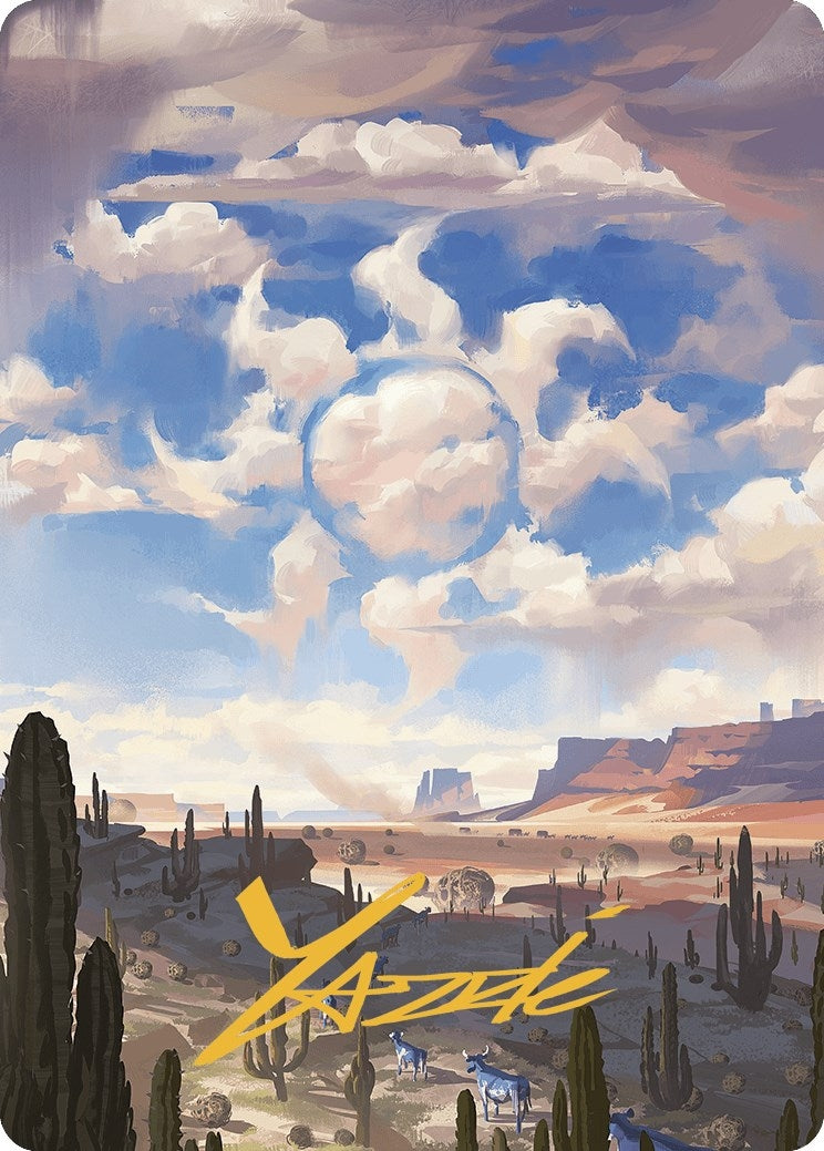 Image for Plains Art Card (Gold-Stamped Signature) (Art Series: Outlaws of Thunder Junction) (36) - Magic: The Gathering
