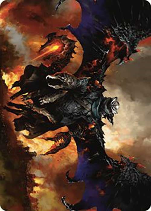 Image for Akul the Unrepentant Art Card (Art Series: Outlaws of Thunder Junction) (16) - Magic: The Gathering