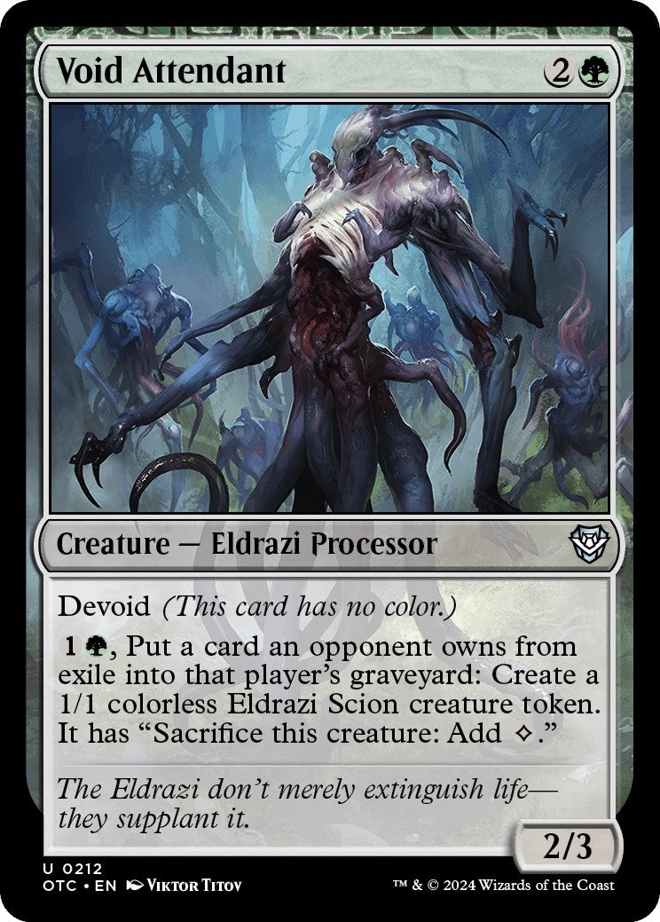 Image for Void Attendant (Commander: Outlaws of Thunder Junction) (212) - Magic: The Gathering
