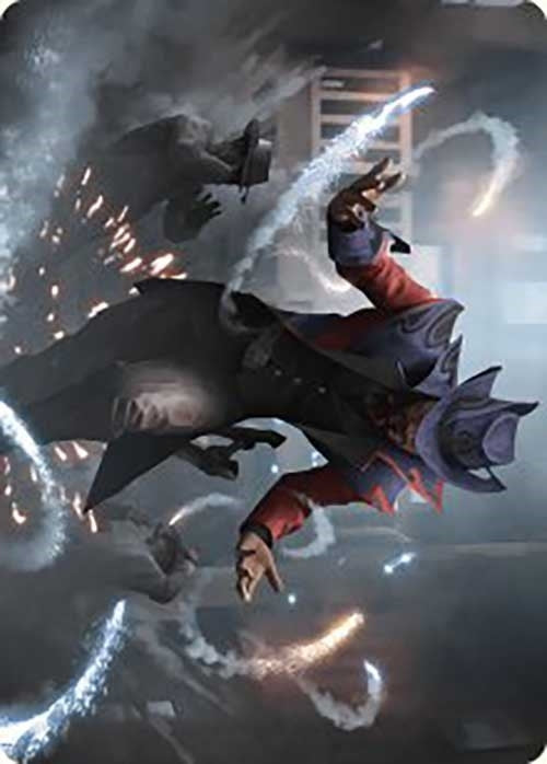 Image for Razzle-Dazzler Art Card (Art Series: Outlaws of Thunder Junction) (8) - Magic: The Gathering