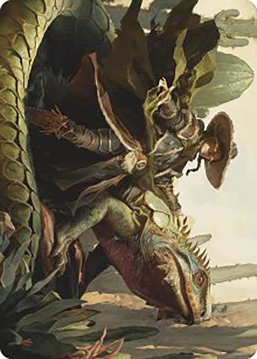 Image for Outcaster Trailblazer Art Card (Art Series: Outlaws of Thunder Junction) (14) - Magic: The Gathering