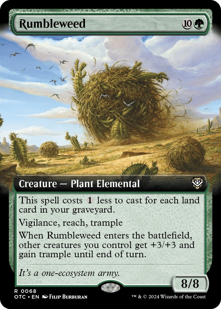 Image for Rumbleweed (Extended Art) (Commander: Outlaws of Thunder Junction) (68) - Magic: The Gathering