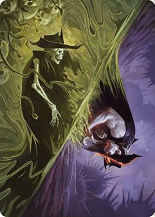 Image for Pillage the Bog Art Card (Art Series: Outlaws of Thunder Junction) (30) - Magic: The Gathering
