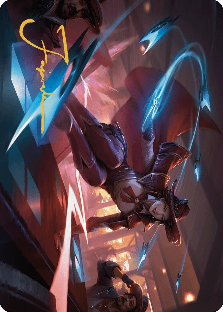Image for Slick Sequence Art Card (Gold-Stamped Signature) (Art Series: Outlaws of Thunder Junction) (33) - Magic: The Gathering